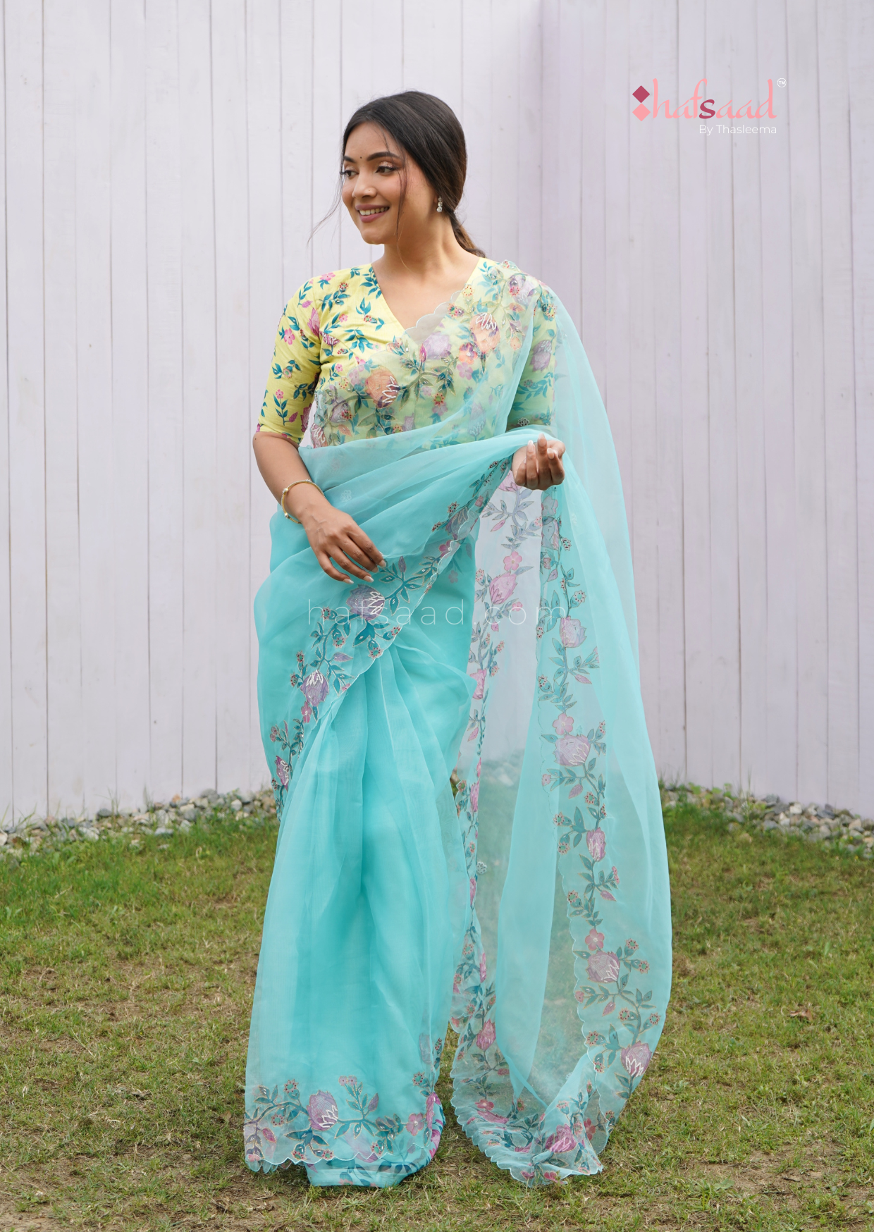 Sea Tulip- Ready to wear saree