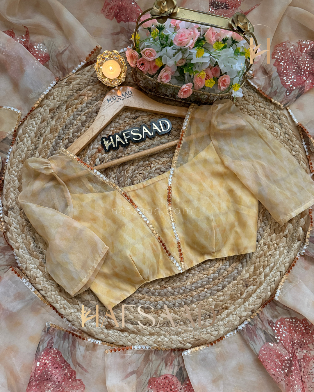 Lucy - Premium organza saree