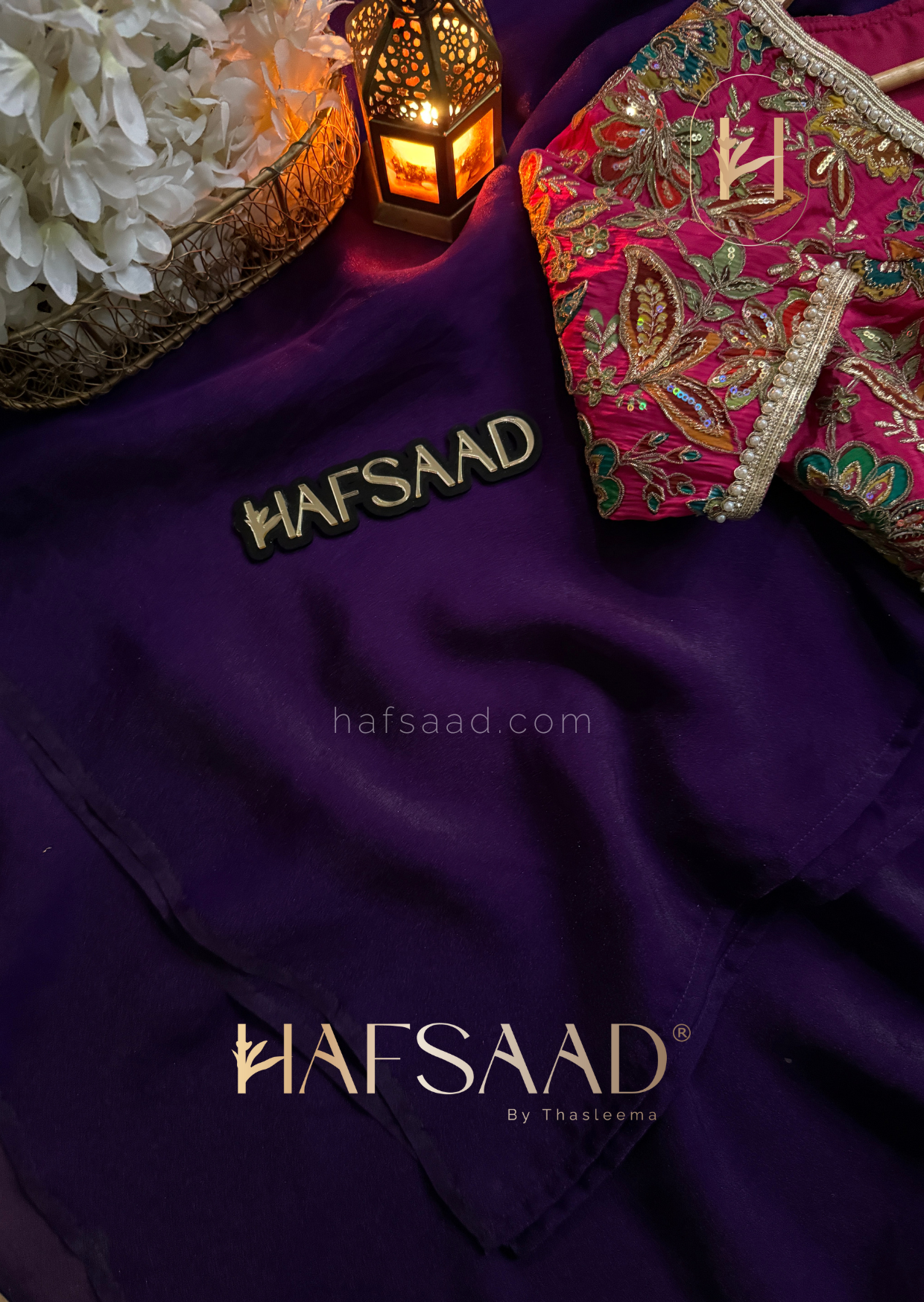 Diksha - Soft tissue saree (Purple)