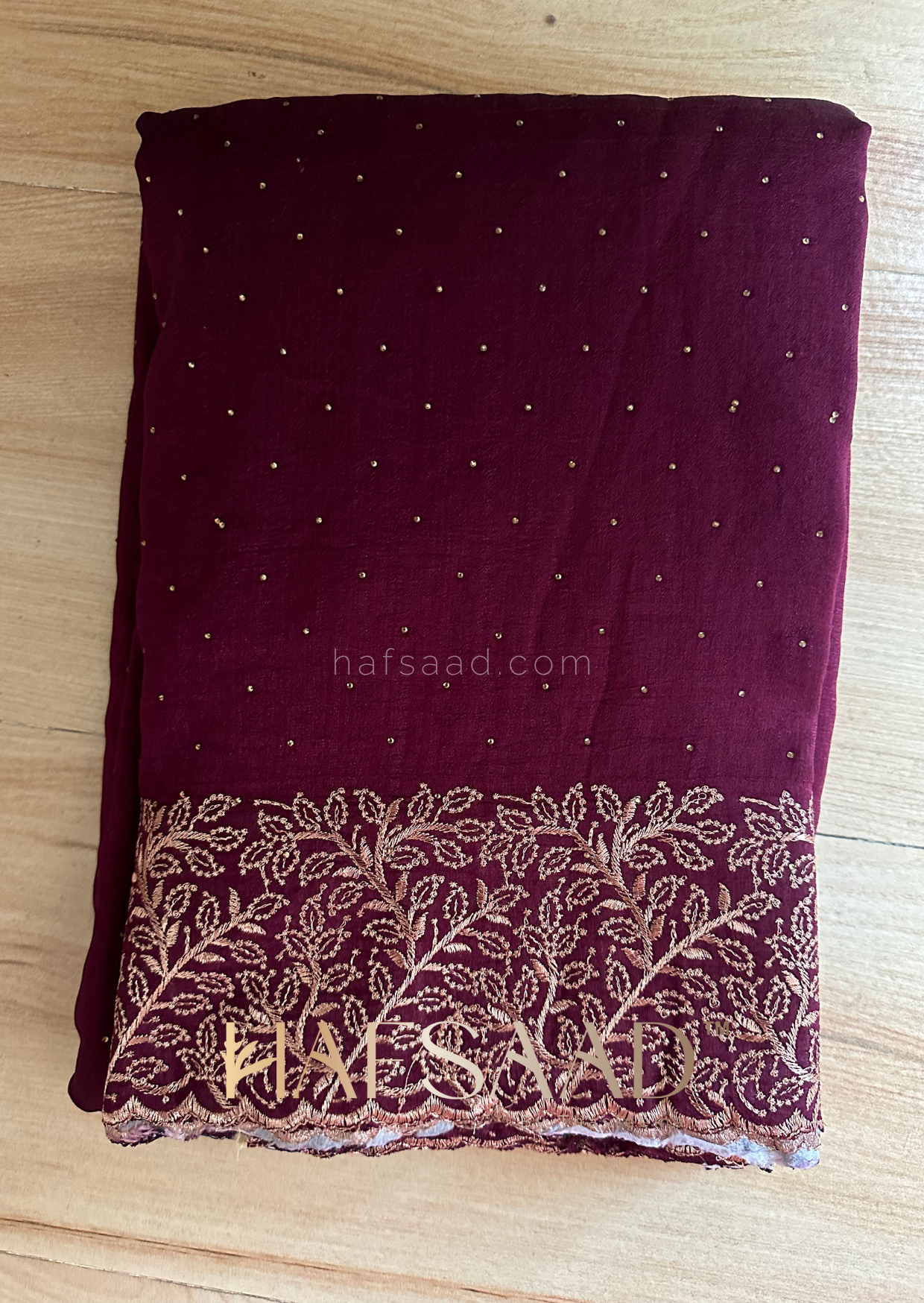 Deepti- Chiffon silk saree (Purple)
