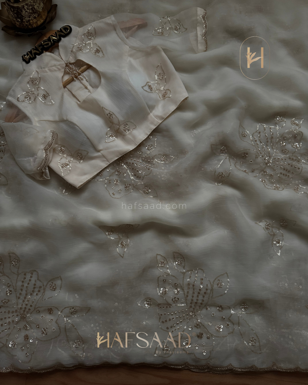 Payal- glass chiffon saree