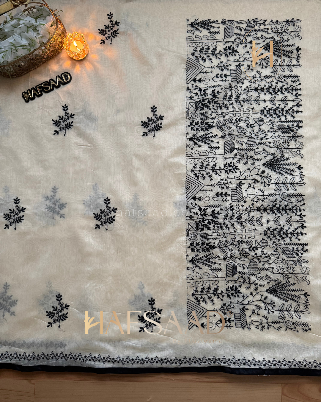 Warli - Soft Chanderi Silk