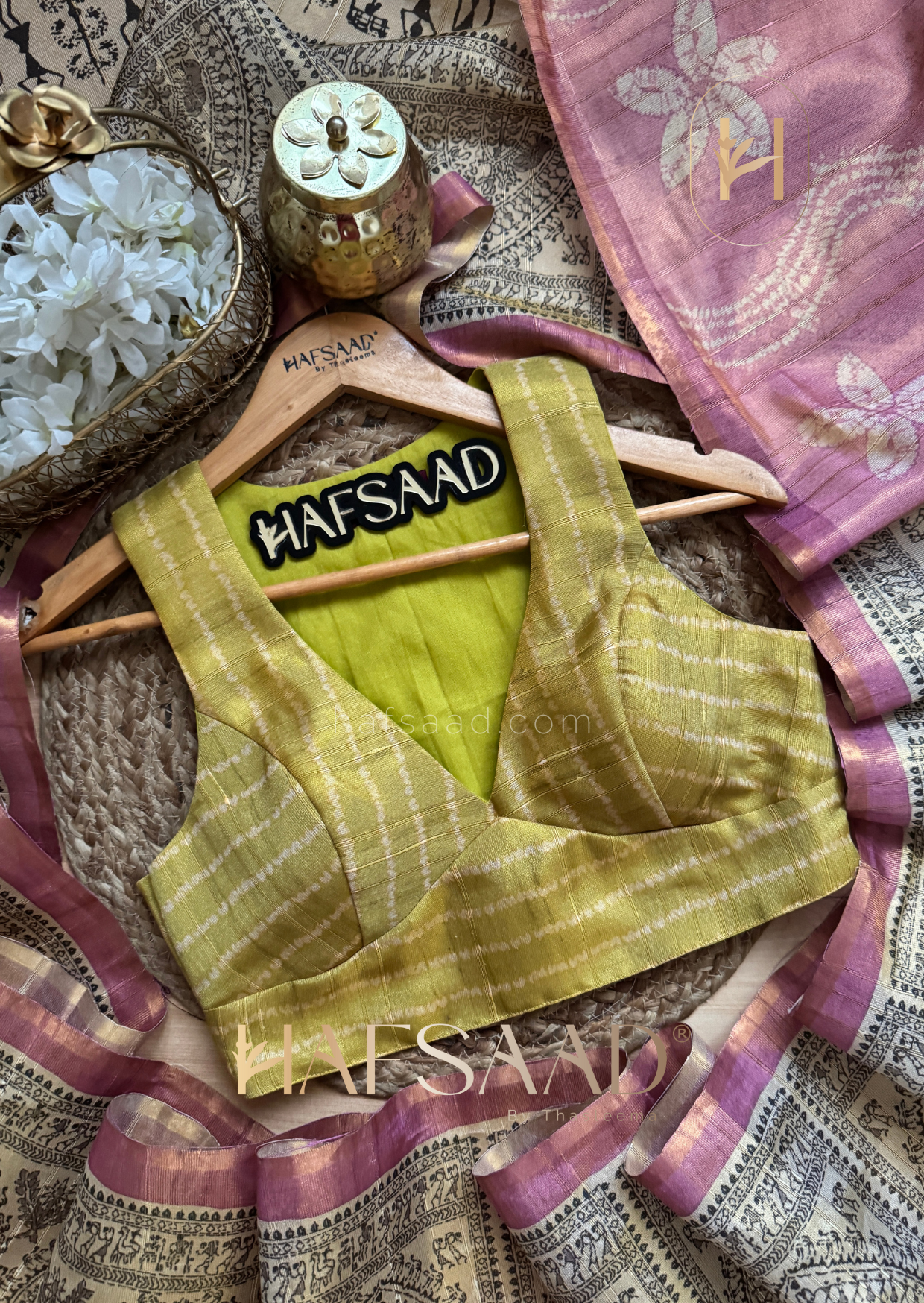 Varnika - Blended tissue silk saree