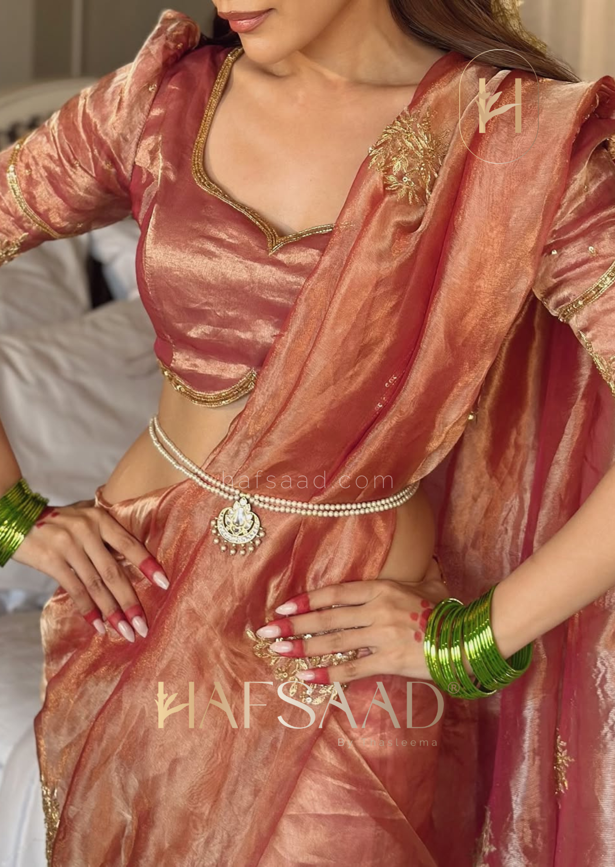 Komal Pandey in Nargis bridal