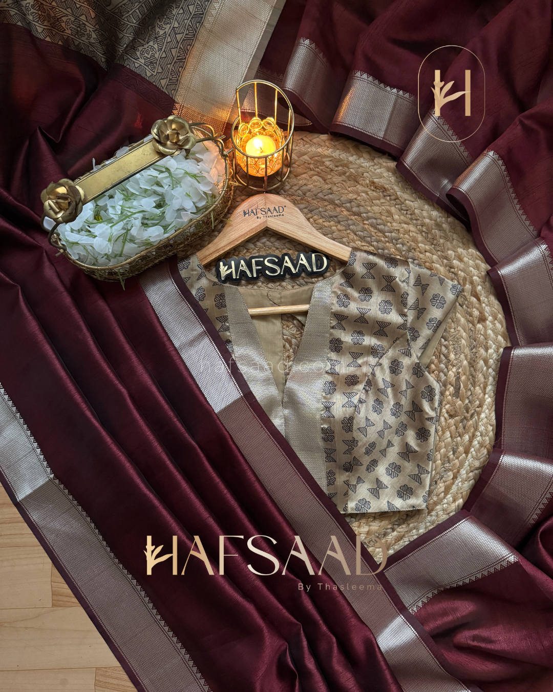 Janu - Soft Tussar silk saree