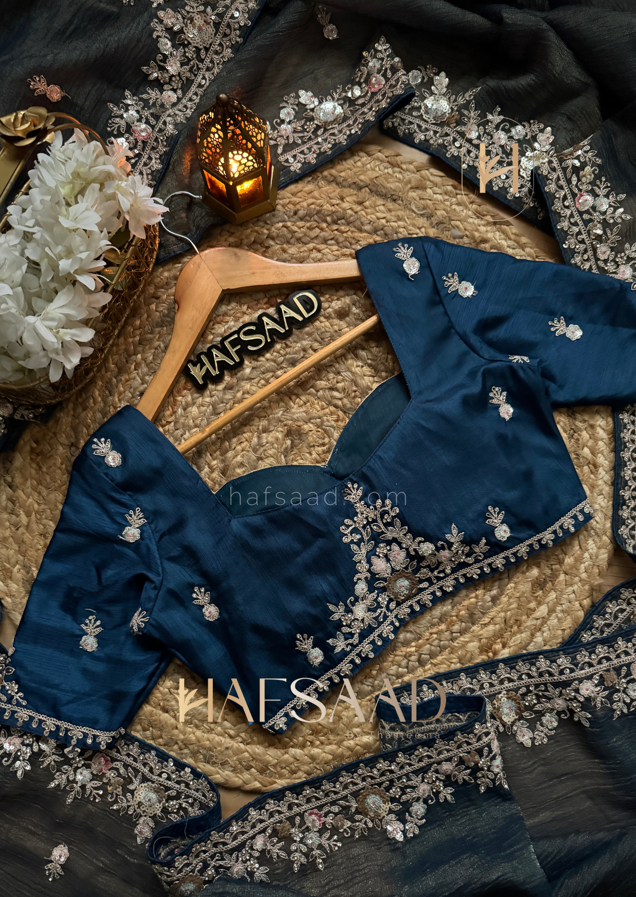 Sayna - Soft shimmer chiffon saree