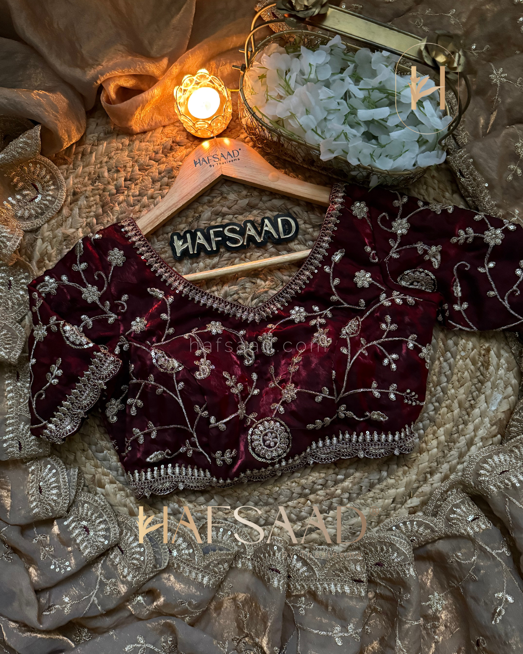 Ziyana - Stardust Satin Saree