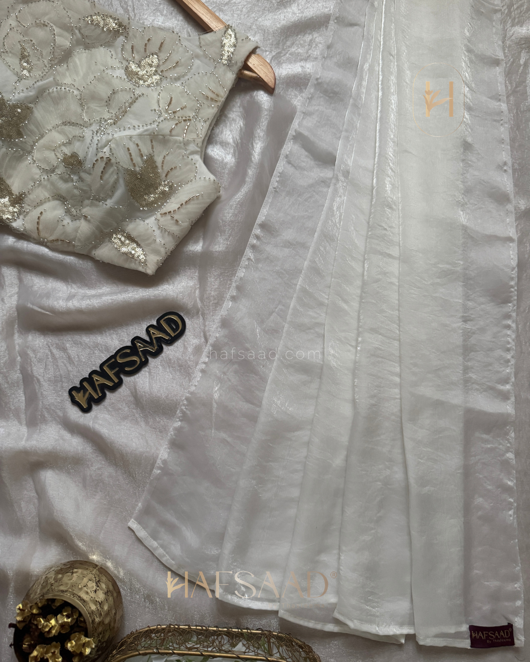 Cassie Bling  - Space silk saree