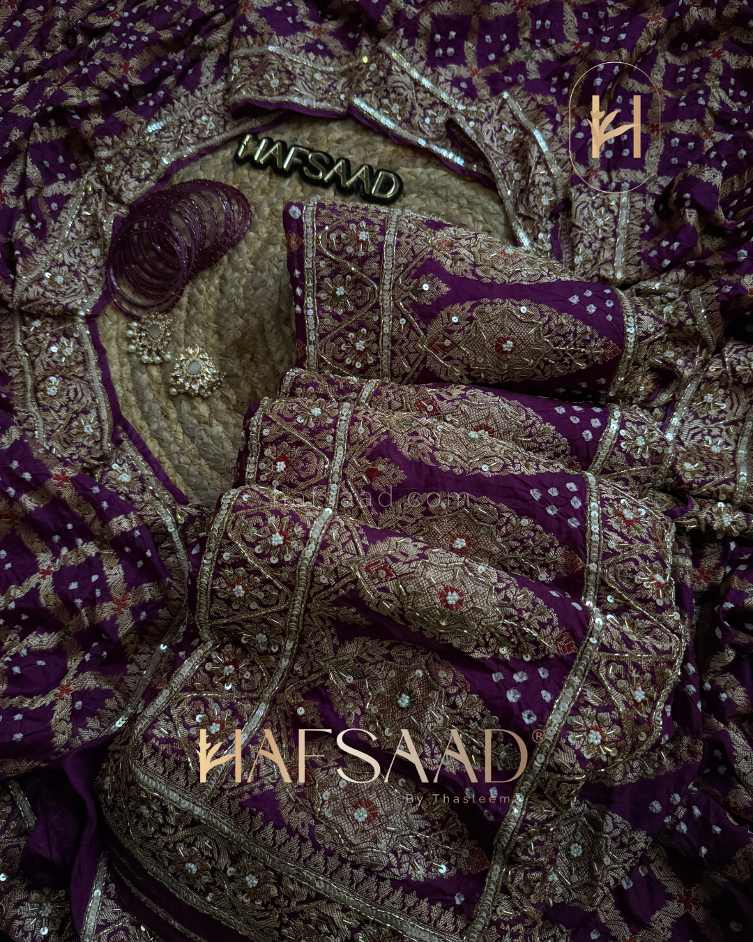 Mumtaz - Bridal Bandhni Saree