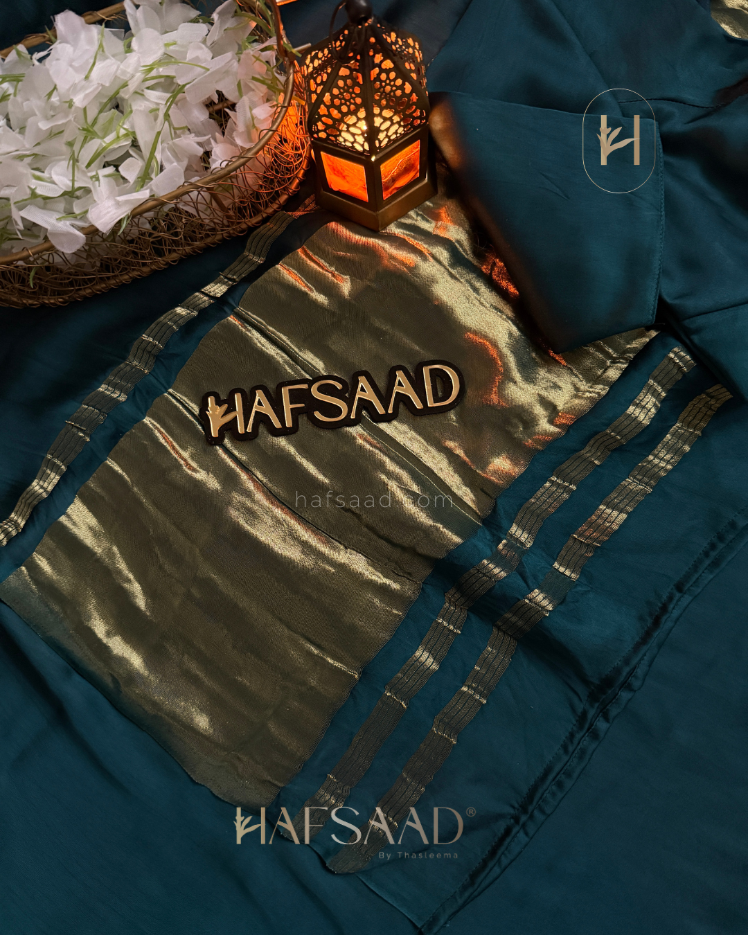 Sindhu - Premium Gajri Silk saree (peacock green)