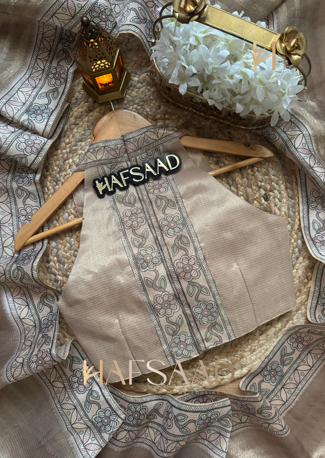 Poorvi- Blended Tissue Saree