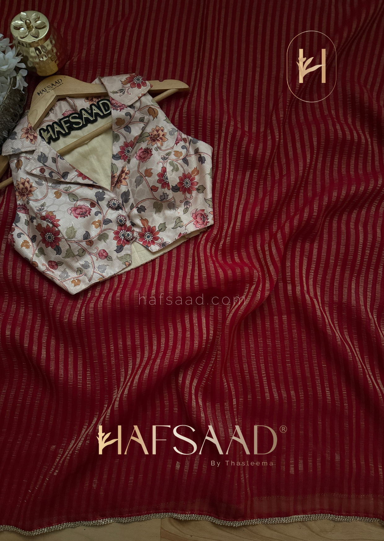 Sitara - Chiffon silk saree