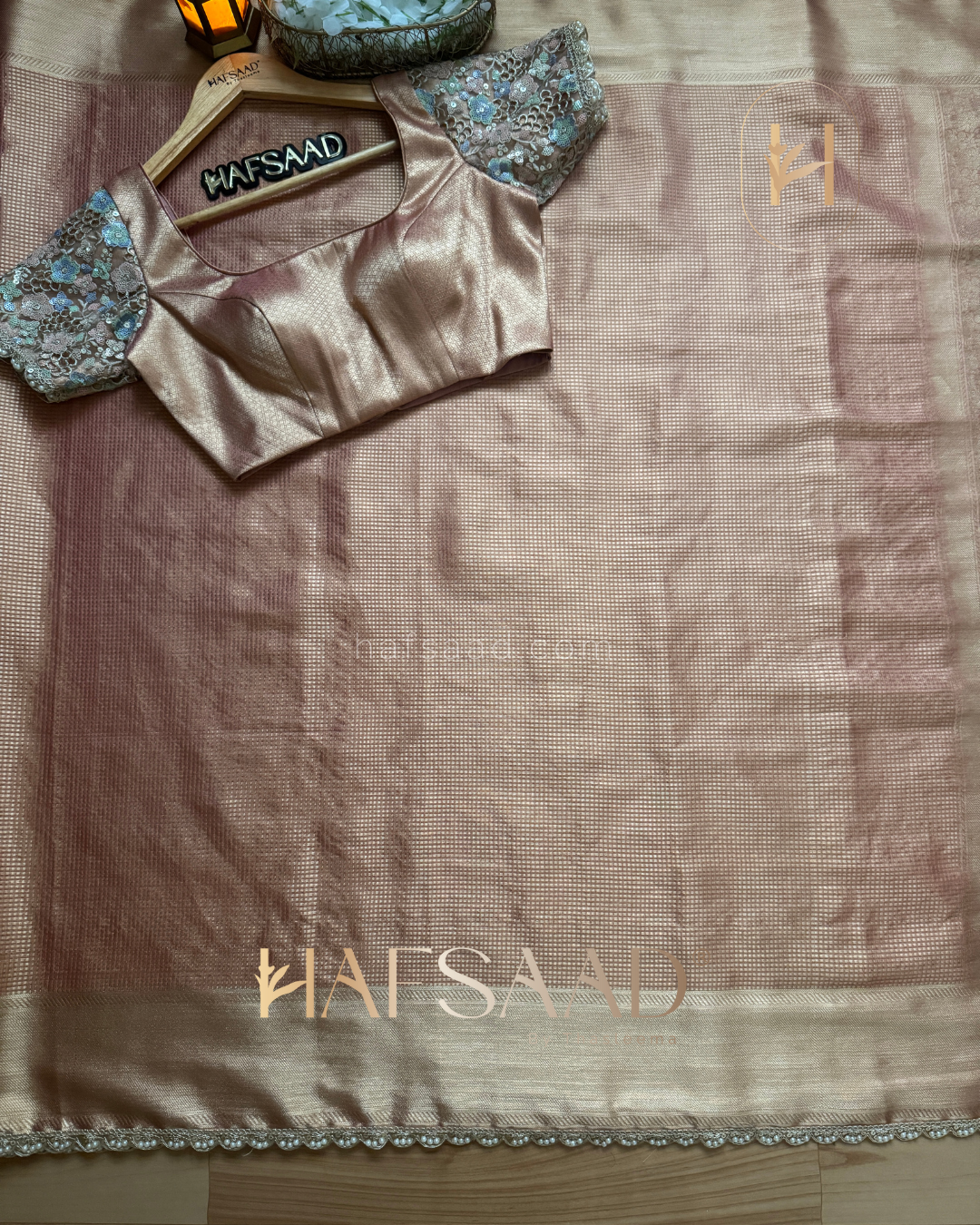 Chaitra - Semi tissue silk saree