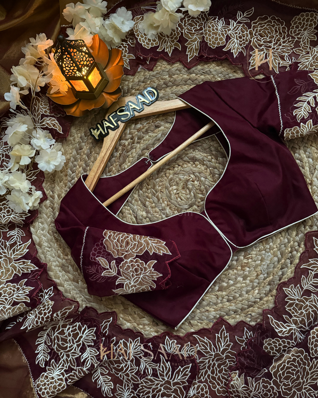 Snehal- Pure tissue silk saree (Maroon)