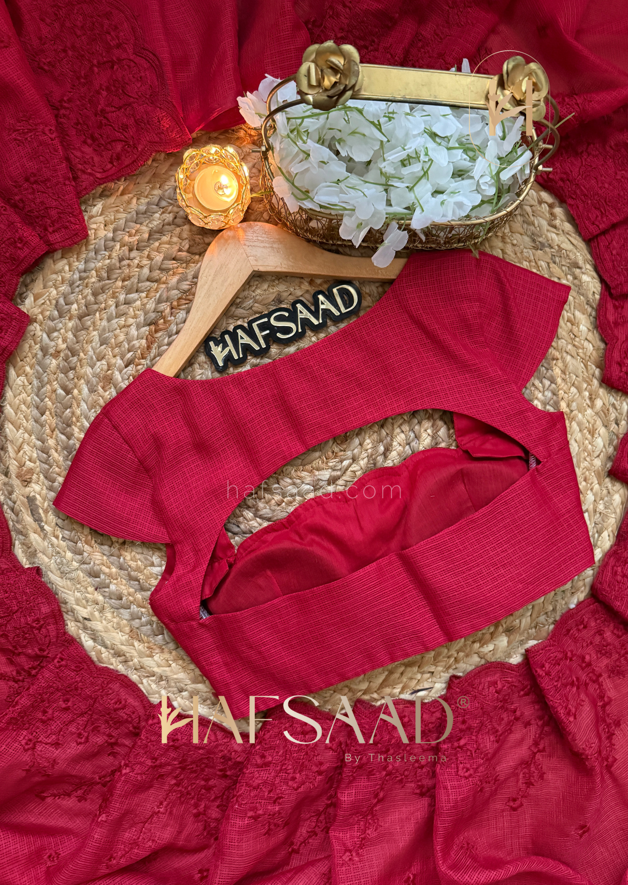 Shasha Burgundy - Kota saree