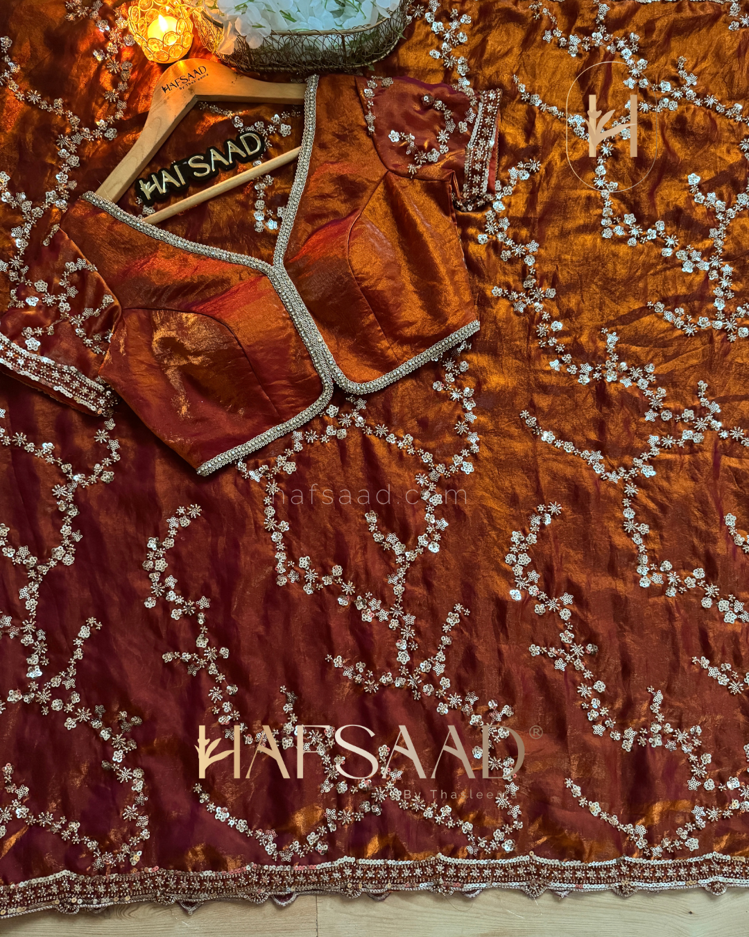 Prachi - Heavy handwork saree