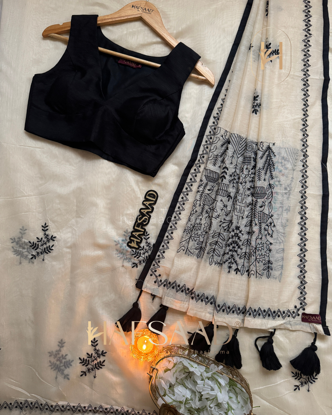 Warli - Soft Chanderi Silk