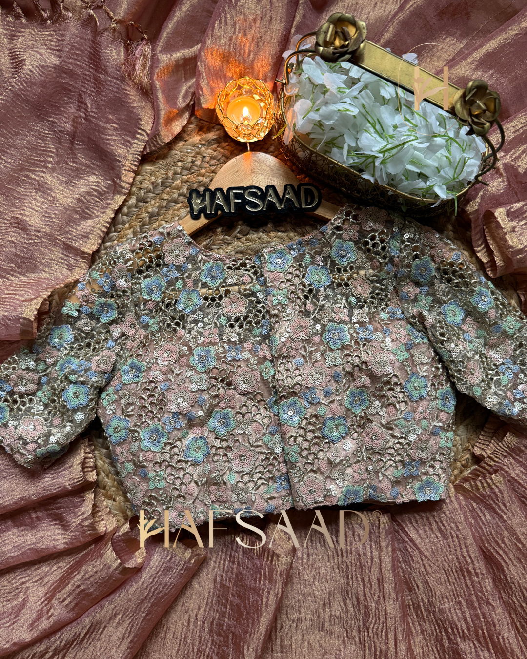 Nida Designer - Soft Semi Tissue Saree