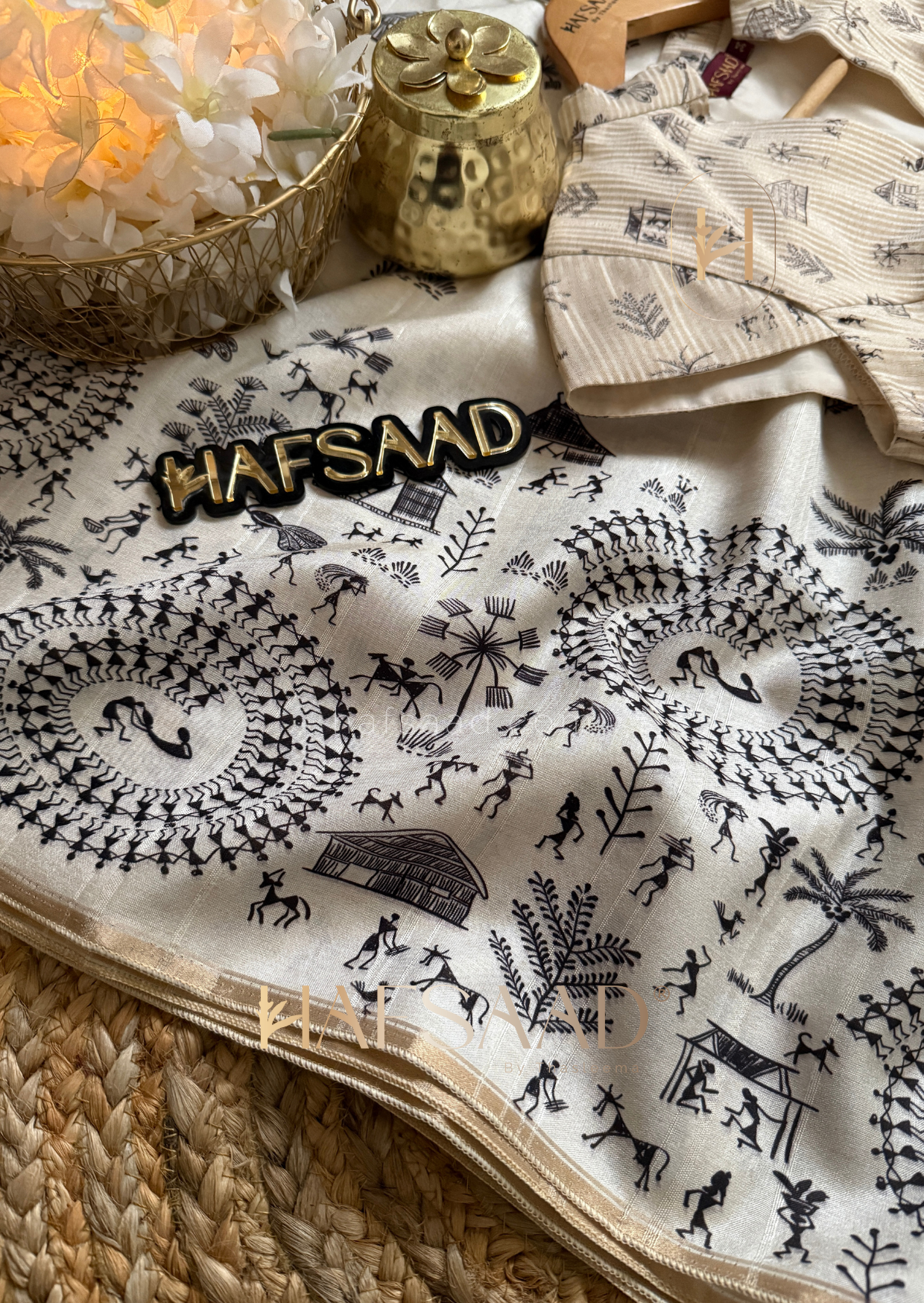 Mrunal - Premium soft tussar silk saree