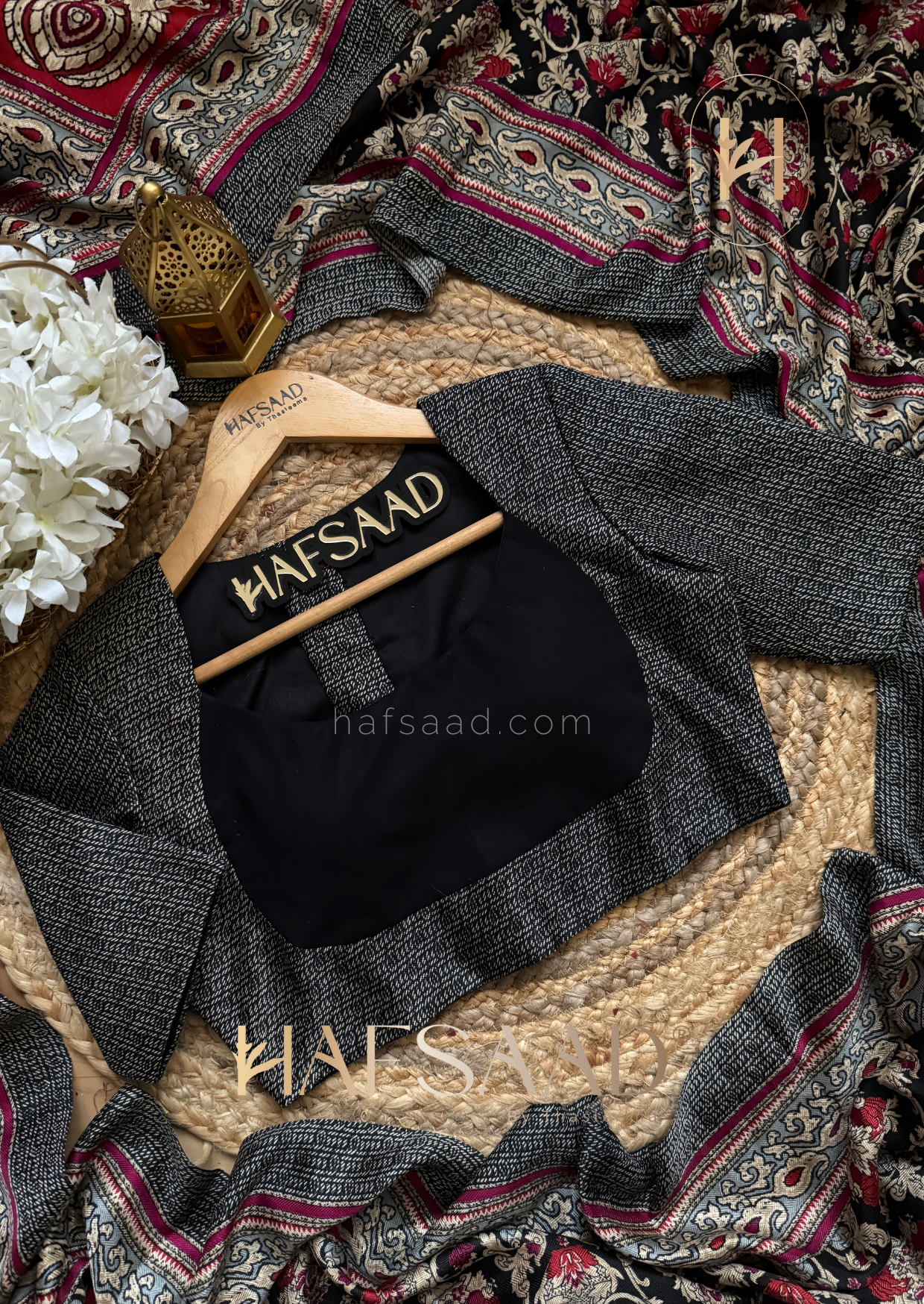Hayat - Semi pashmina saree