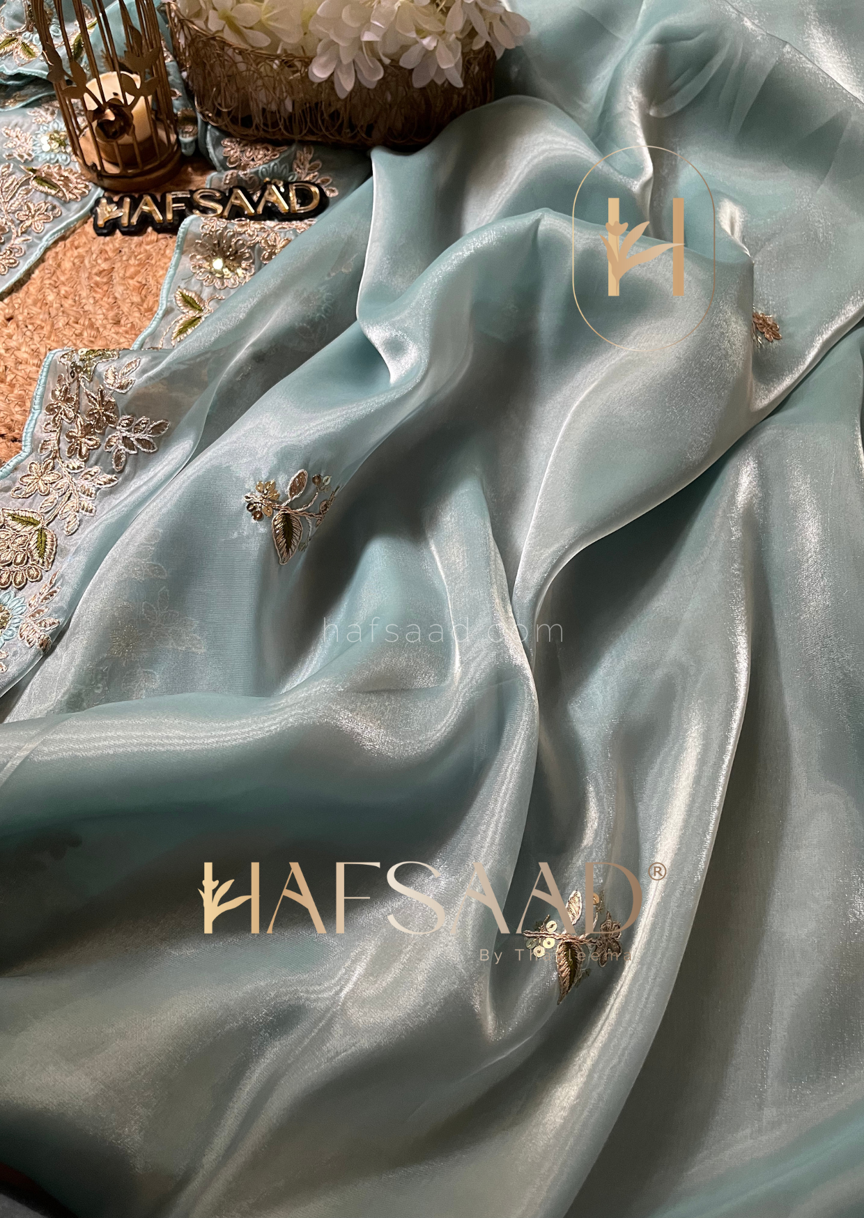 Firo - Satin organza saree