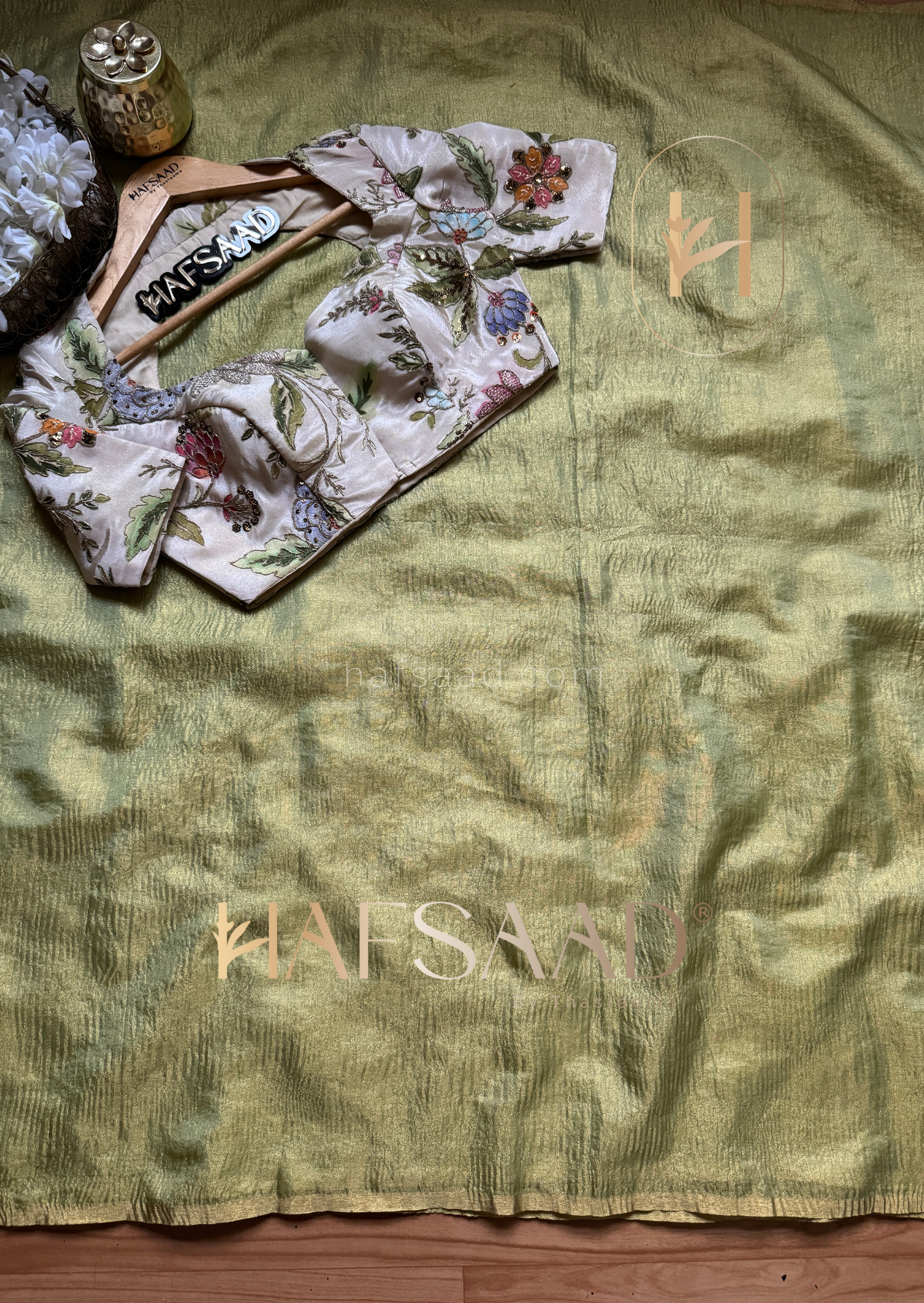 Yara - Soft semi tissue saree