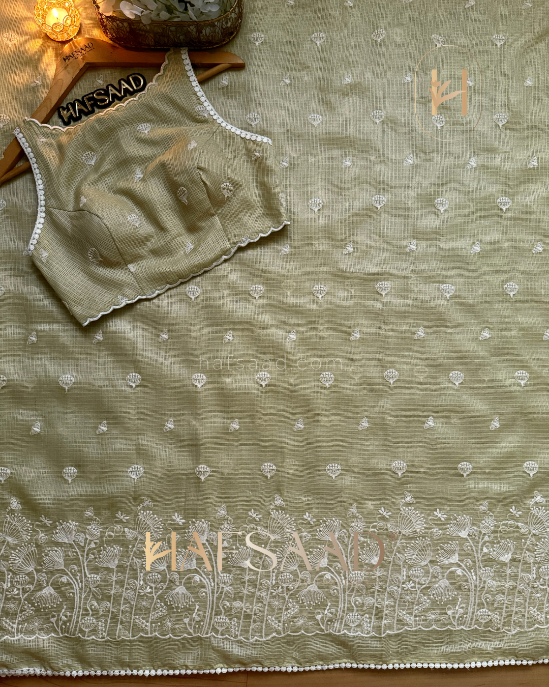 Felina - Kota saree (green)