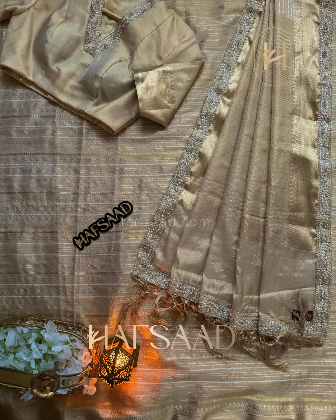 Sunitha - Semi Tissue Saree