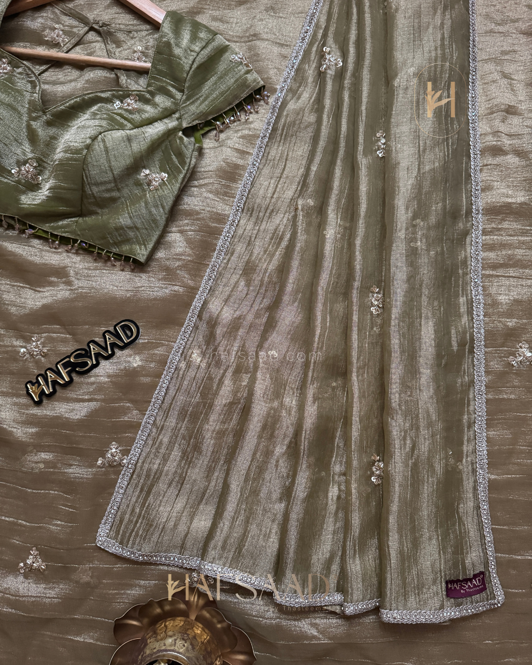Saira-Imported Tissue Saree