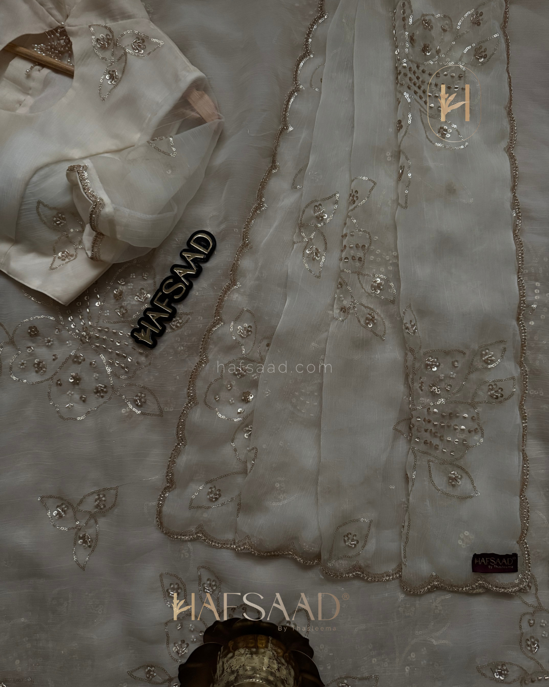 Payal- glass chiffon saree
