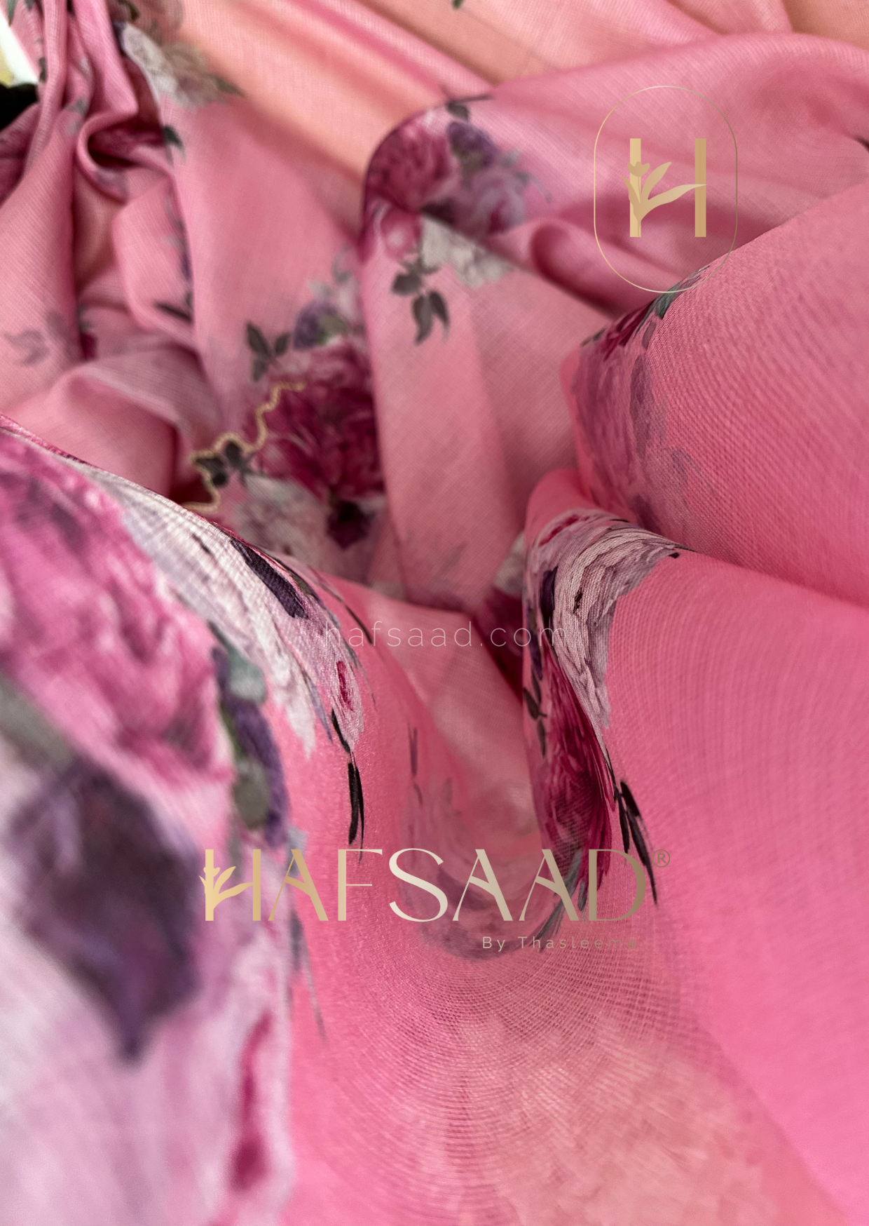 Bloom- Kota saree (Pink)