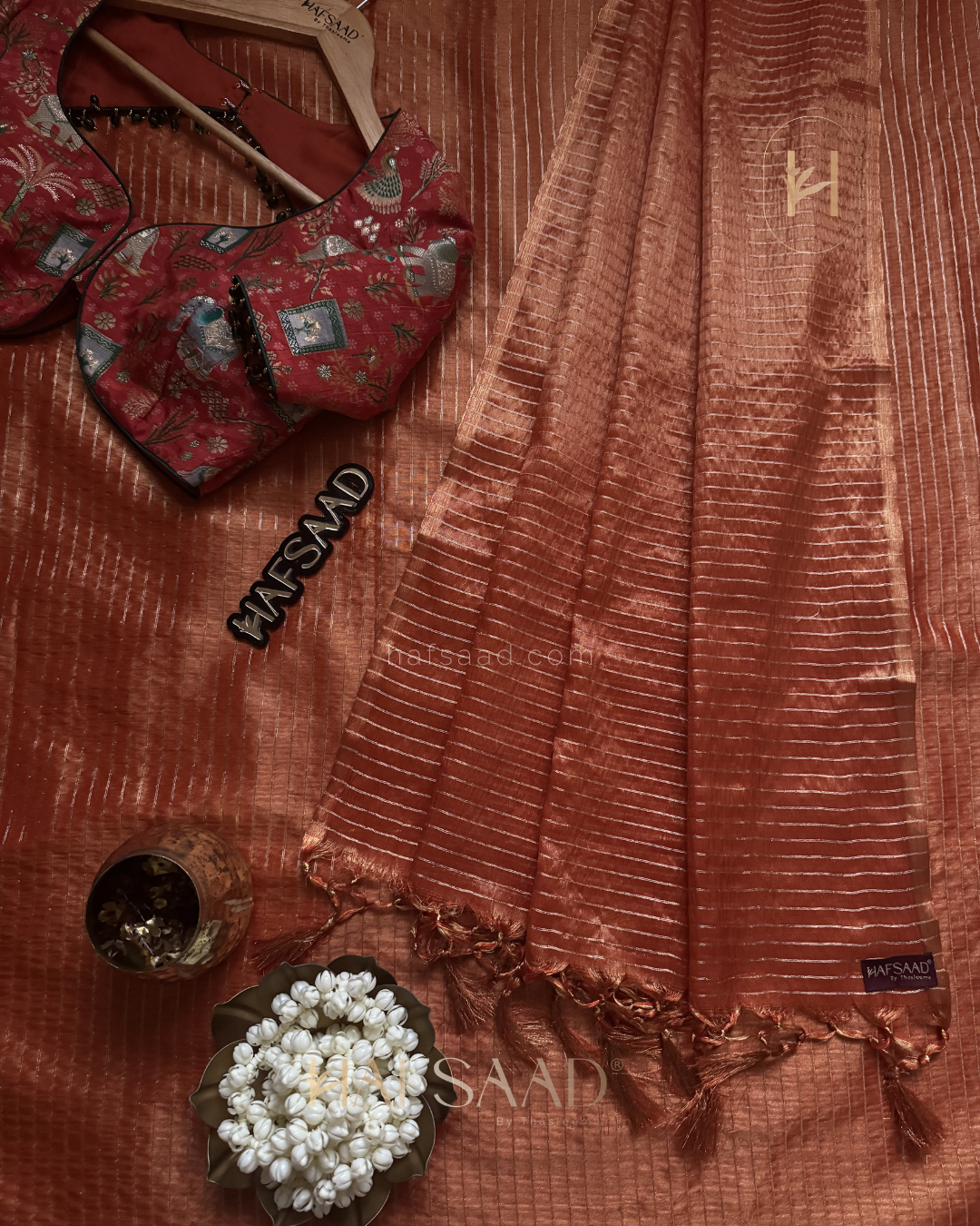 Shamal- semi tissue saree