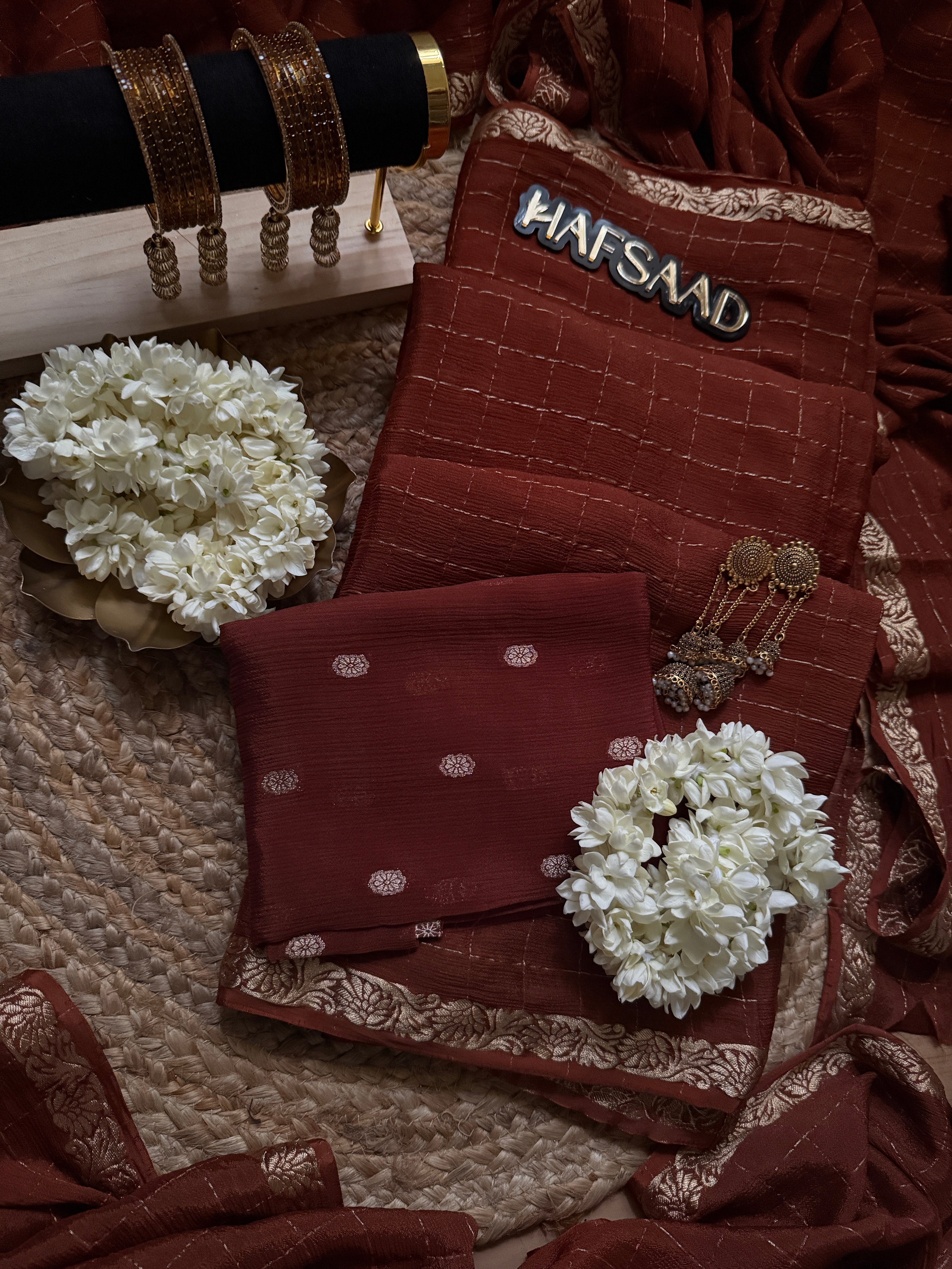 Madras Kapi Saree Gift Combo