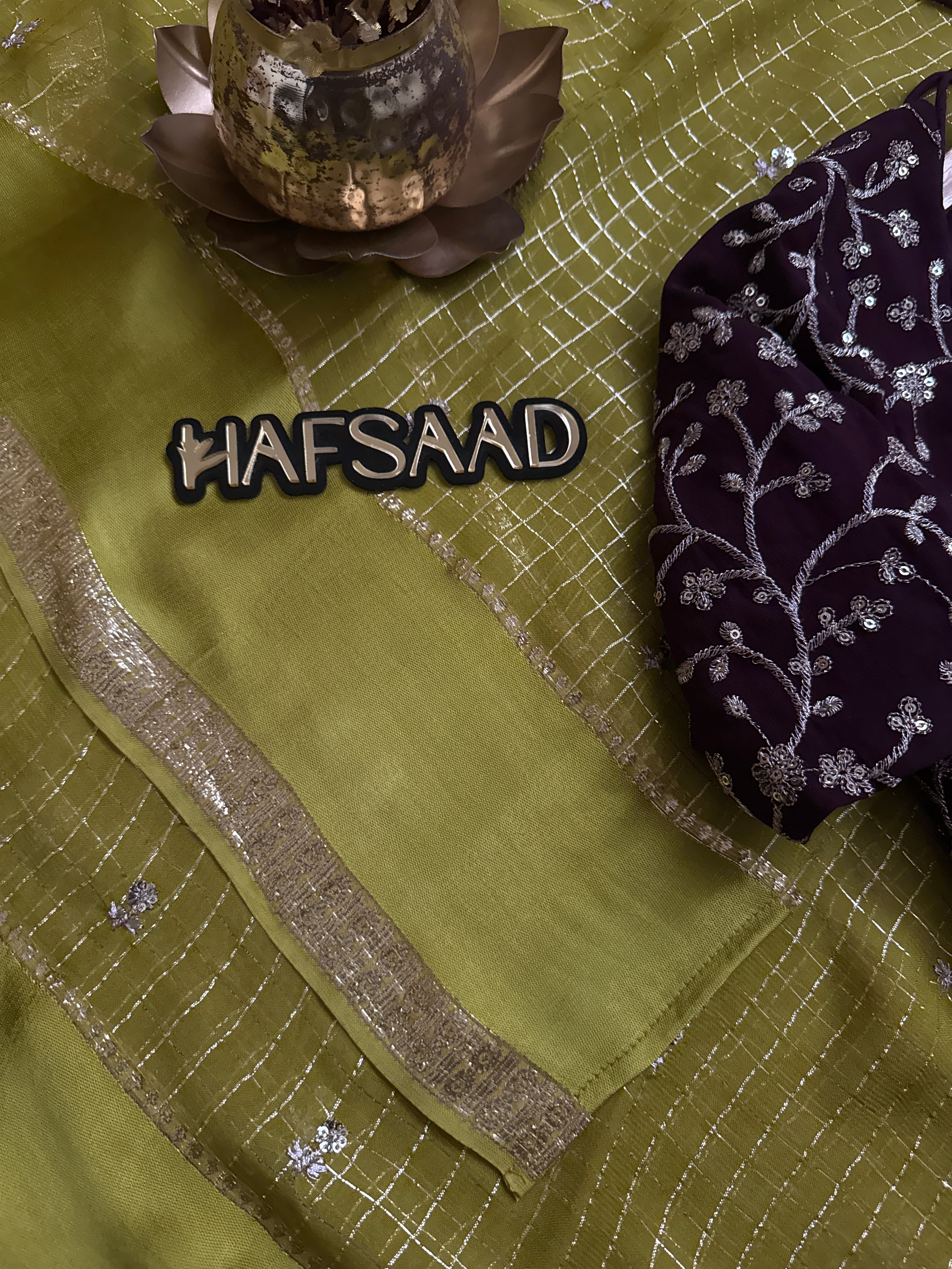Mathu - Pure viscose saree (Parrot Green)