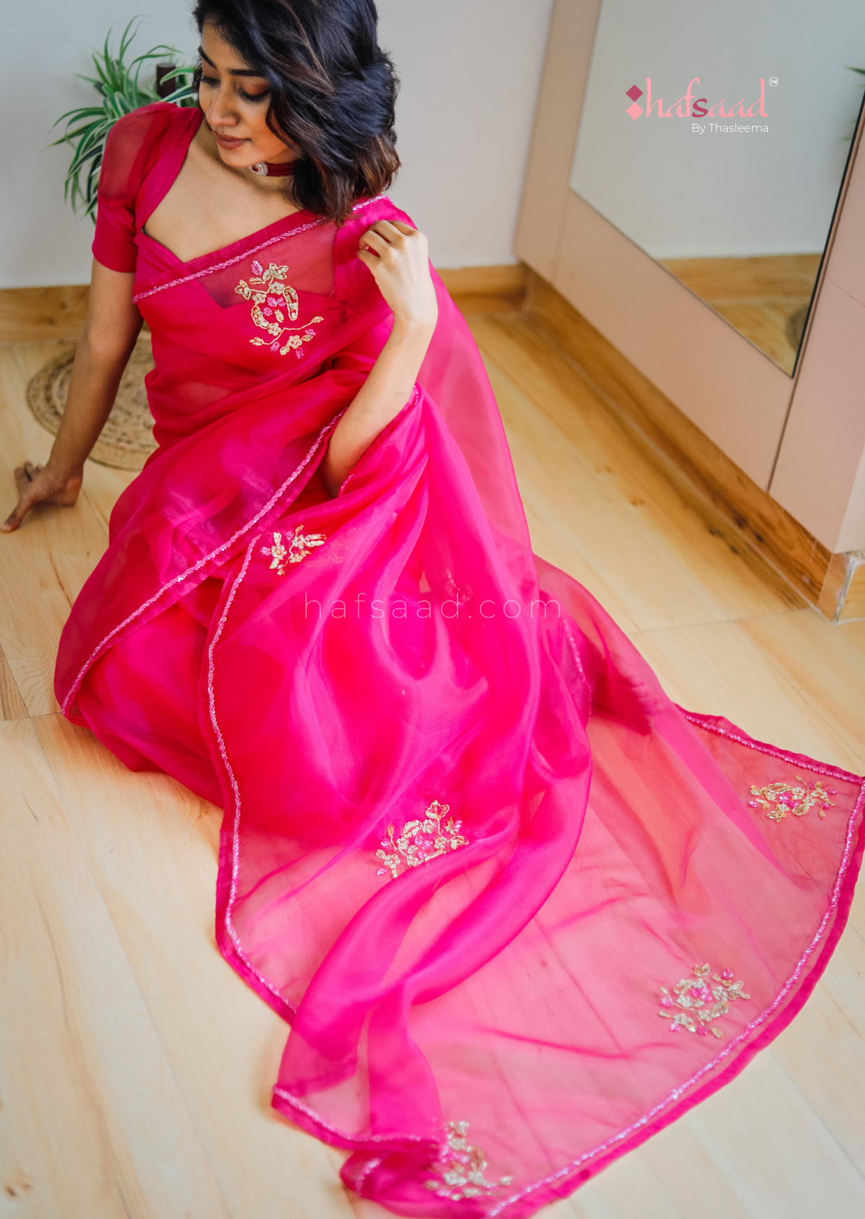 Pink Sapphire- Ready to wear saree