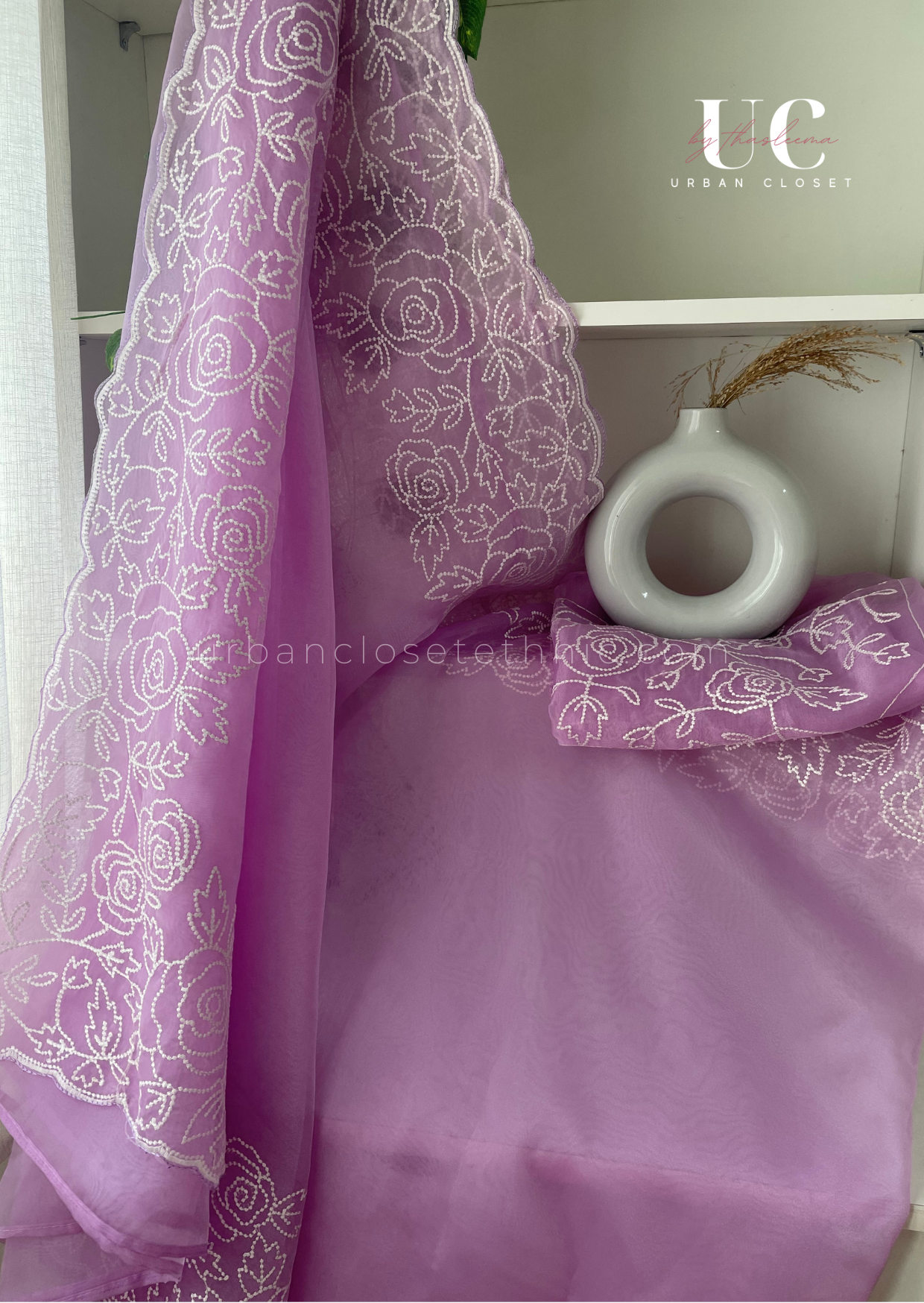 Isha Organza- Lilac