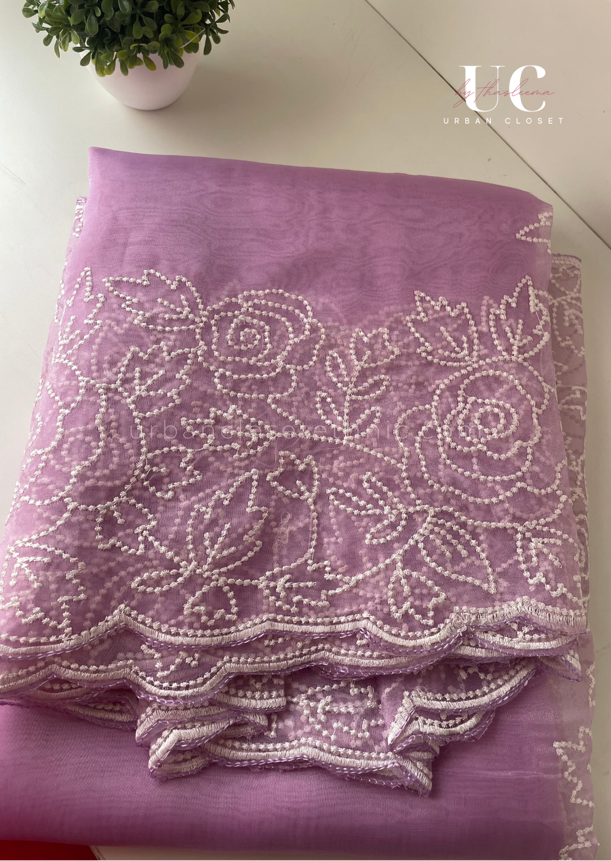 Isha Organza- Lilac