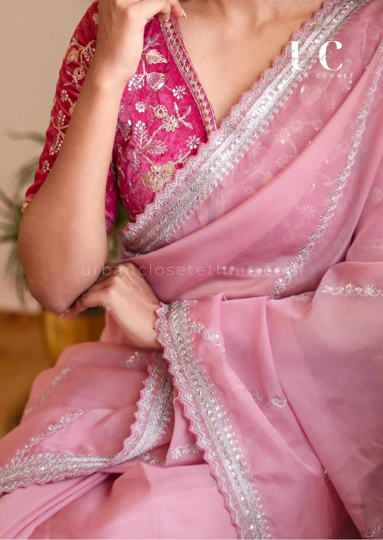 Valentine- Ready to wear saree
