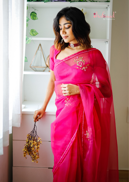 Pink Sapphire- Ready to wear saree