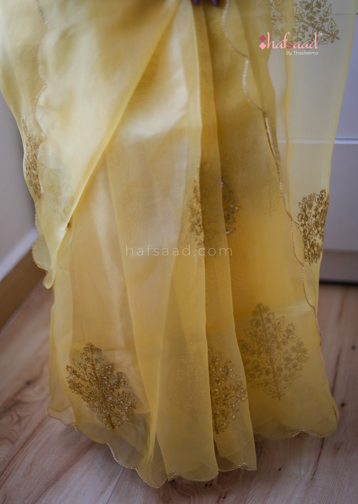 Renu- ready to wear organza saree