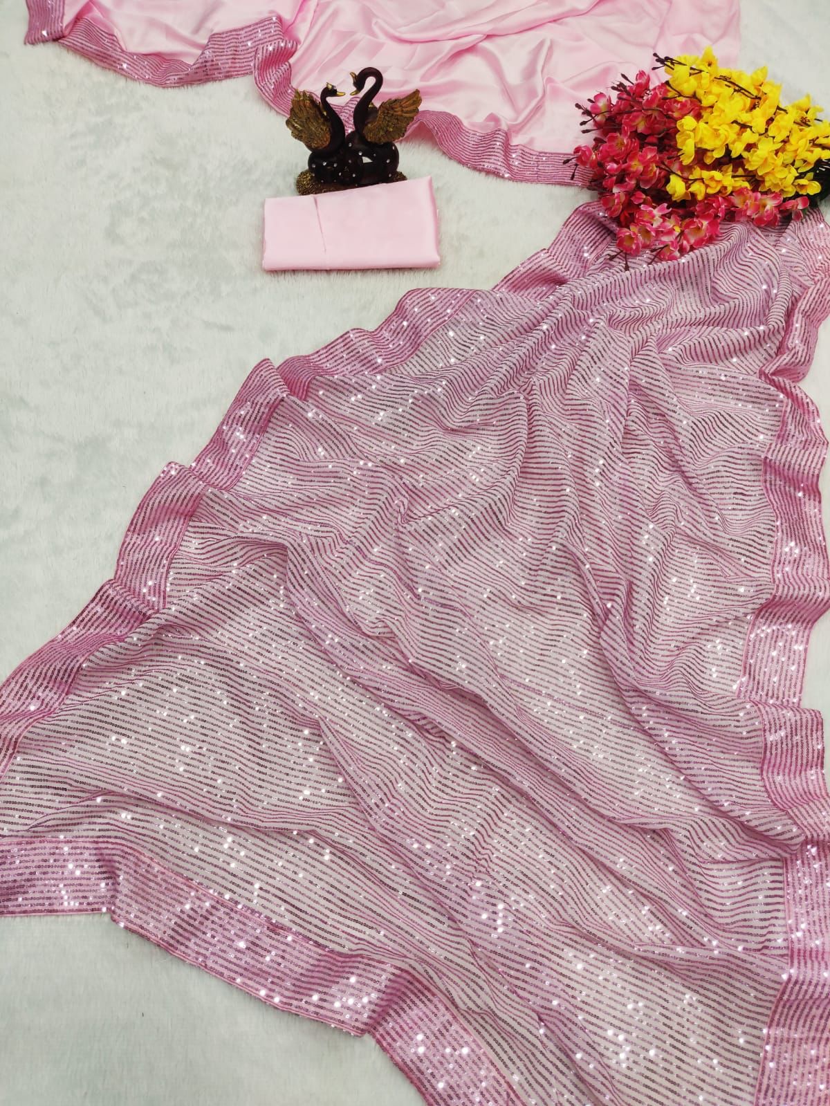 PINK PUNCH-Bollywood saree