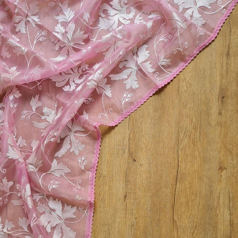 ORCHID-Organza saree