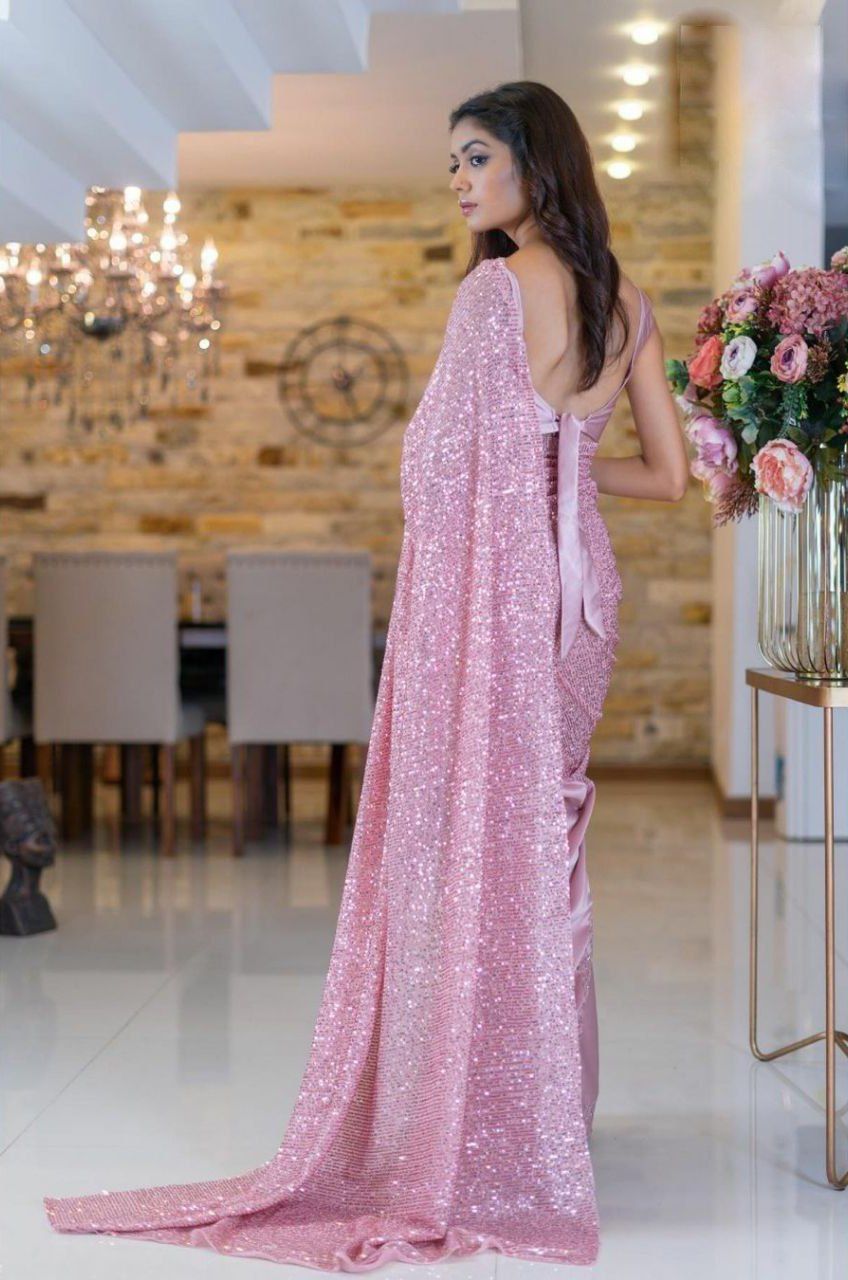 PINK PUNCH-Bollywood saree